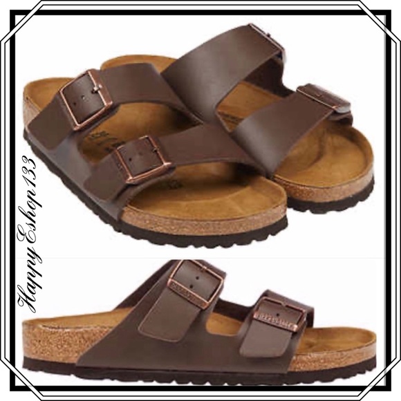 Birkenstock Women’s Arizona Birko-Flor Sandals, Brown NWT - Picture 11 of 11